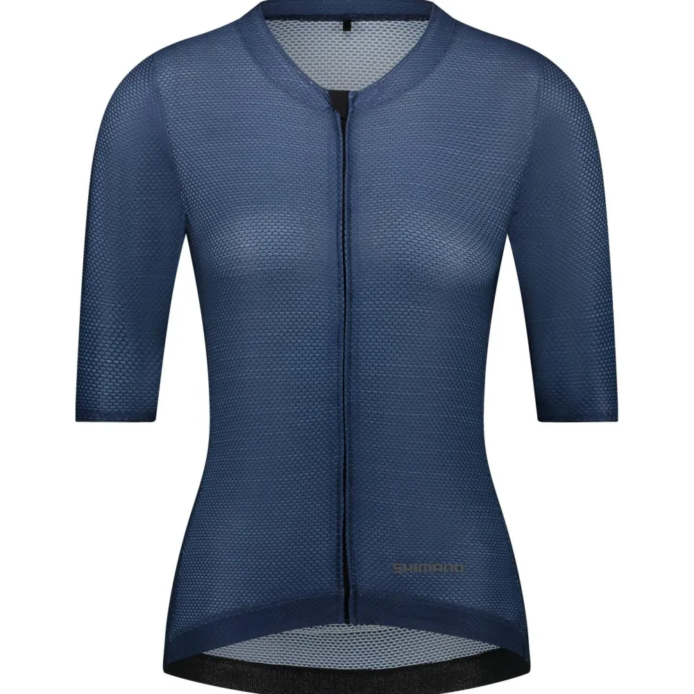 - Woen' Piua hort eeve Jerey - Radtrikot < Shimano