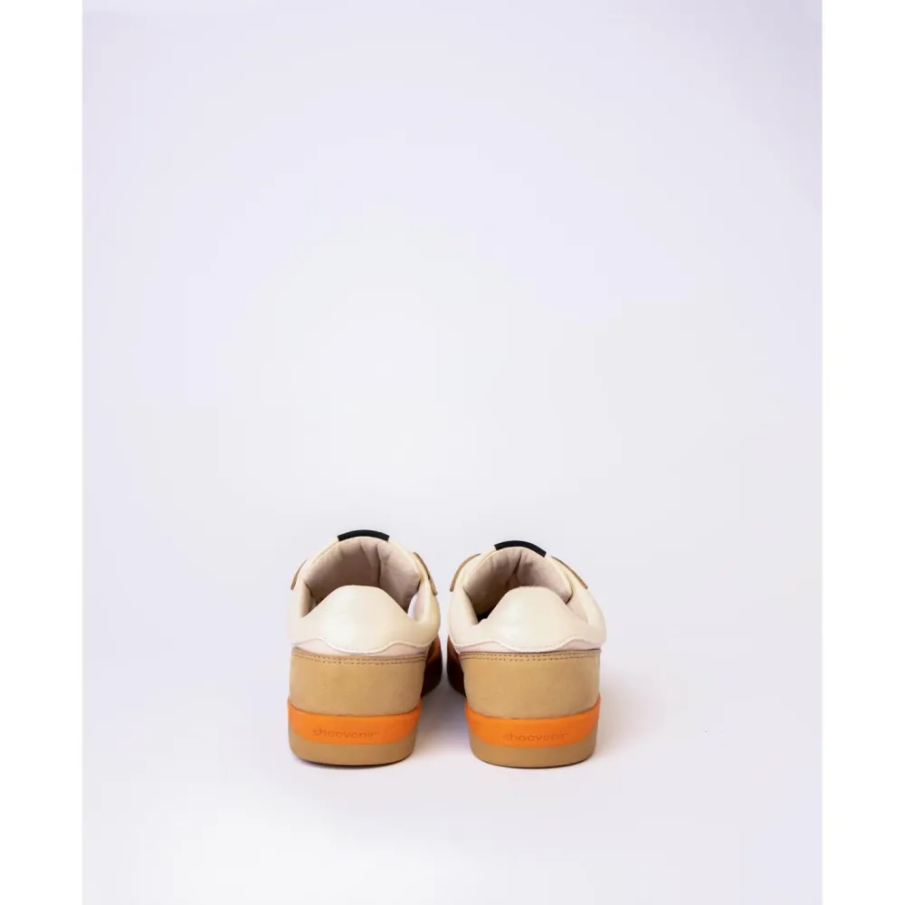shoevenir - Madeira - Sneaker Orange / Beige Clearance
