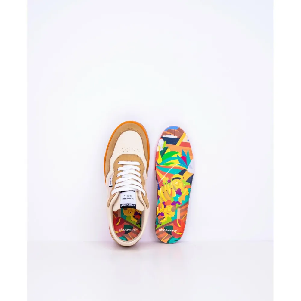 shoevenir - Madeira - Sneaker Orange / Beige Clearance