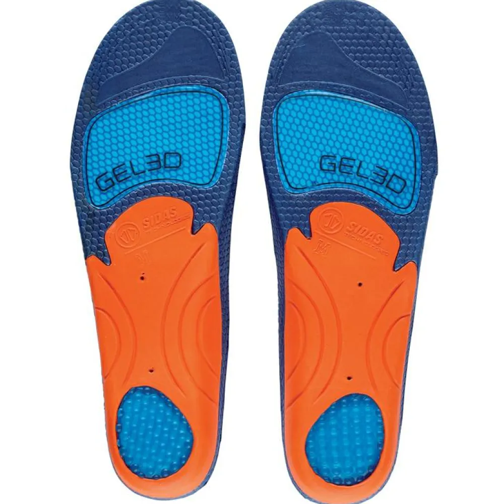 Sidas - Cushioning Gel 3D - Einlegesohle Orange / Blue Best