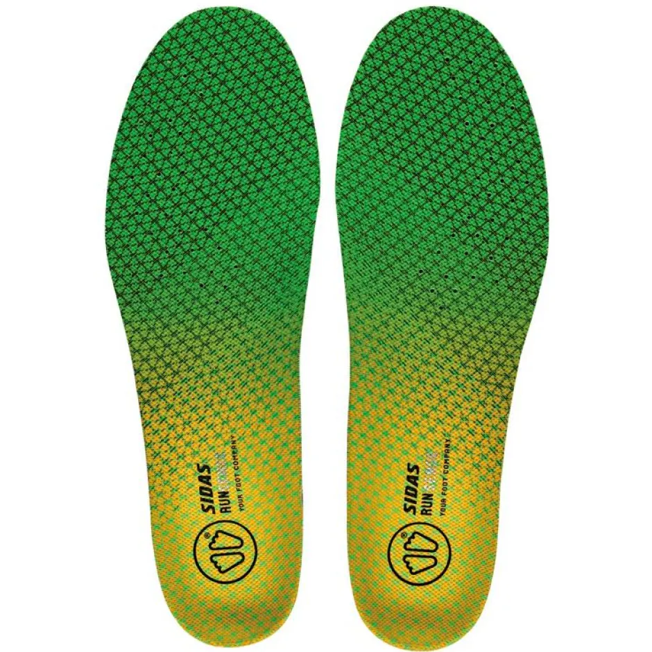 Sidas Einlegesohlen-- 3D Run Sense V2 - Einlegesohle Green / Yellow