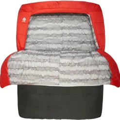 Sierra Designs Kunstfaserschlafsäcke-- Frontcountry Bed Queen 20 - Kunstfaserschlafsack Red / Grey