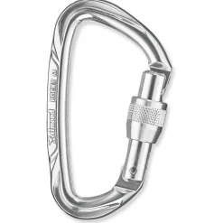 Simond Karabiner & Express-Sets-- Carabiner Rocky Screw - Schraubkarabiner Grey