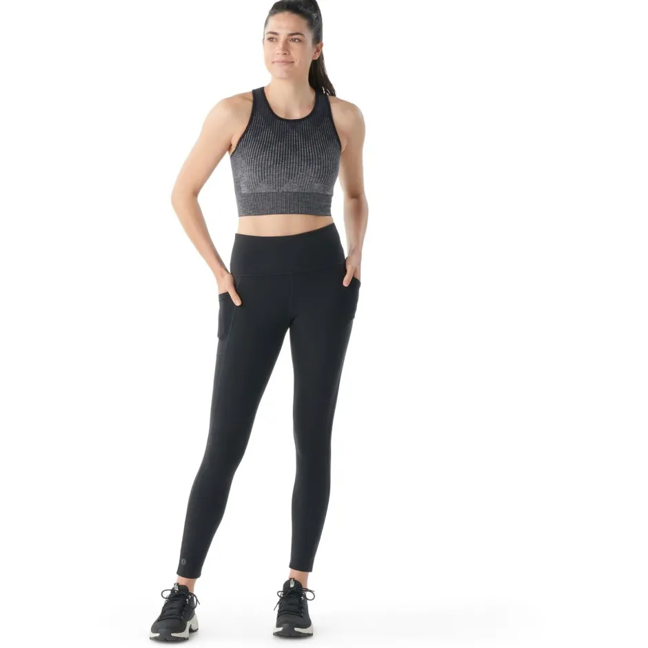 Smartwool Yogabekleidung|Fitnessbekleidung-- Women's Active Legging - Leggings Black