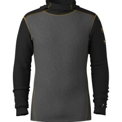 Smartwool - Classic Thermal Merino Base Layer Hoodie - Merinounterwäsche Charcoal / Honey Gold Online