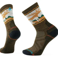 Smartwool Wandersocken|Merinosocken-- Hike Light Cushion Mountain Moose Crew Socks - Wandersocken