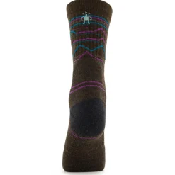- Hike Light Cushion Mountain Range Pattern Crew - Wandersocken < Smartwool Hot