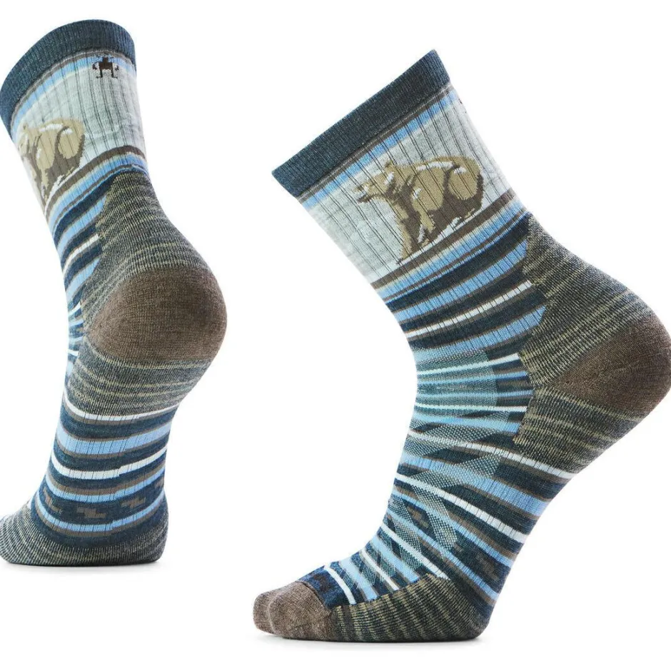 Smartwool - Hike Targeted Cushion Mirror Mountain Crew Socks - Wandersocken Capri Outlet