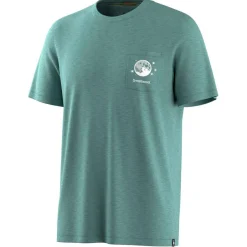 Smartwool Wanderbekleidung|Shirts, Hemden & Longsleeves-- Merino Hemp Blend Peak Pints Short - Merinoshirt Dusty Teal