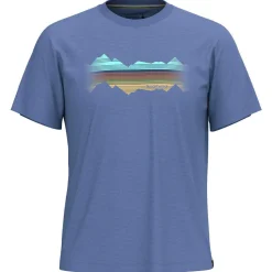 Smartwool Wanderbekleidung|T-Shirts-- Mountain Horizon Graphic Tee - Merinoshirt