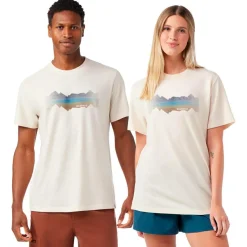 Smartwool Wanderbekleidung|T-Shirts-- Mountain Horizon Graphic Tee - Merinoshirt