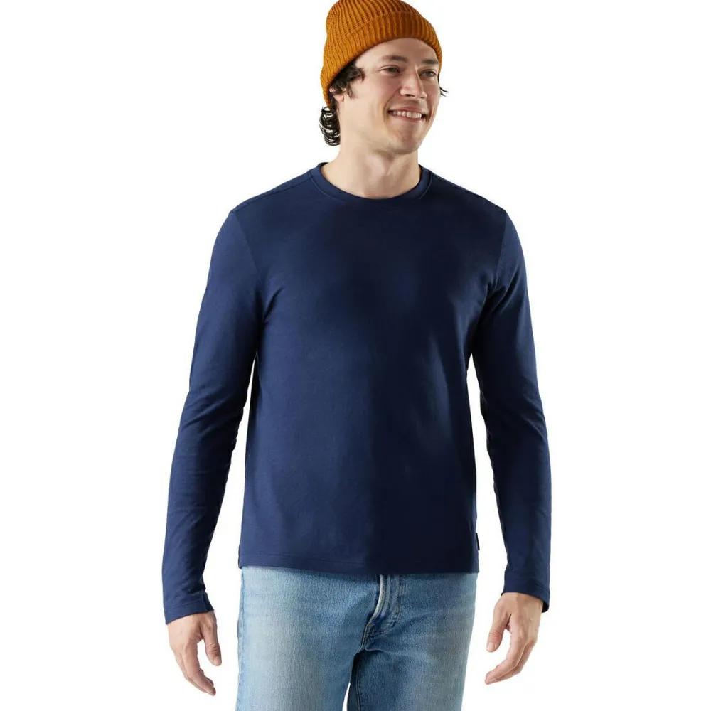 - Perfect Crew ong eeve Tee - erinohirt < Smartwool Outlet