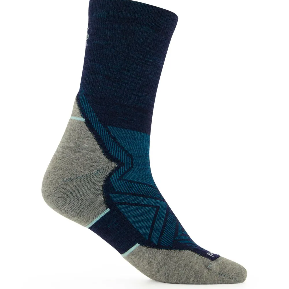 Smartwool - Run Targeted Cushion Mid Crew - Laufsocken Discount
