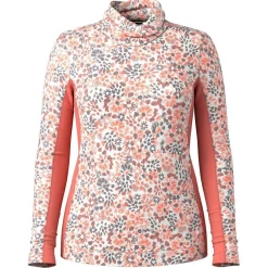 - Woen' Caic Thera erino ock Neck - erinoongeeve < Smartwool