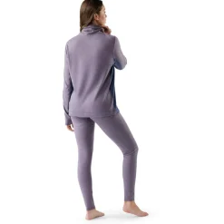 - Woen' Caic Thera erino ock Neck - erinoongeeve < Smartwool