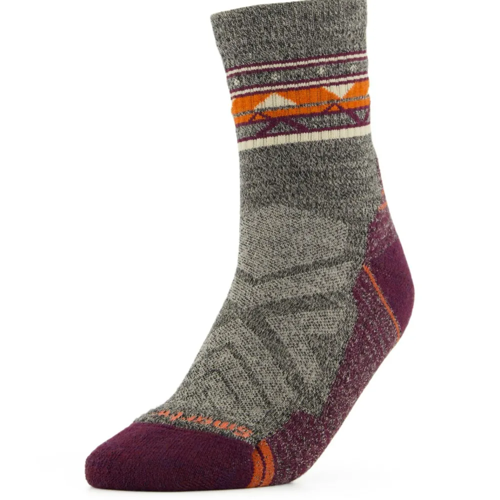 Smartwool - Women's Hike LT Cushion Zig Zag Valley Mid Crew - Wandersocken New