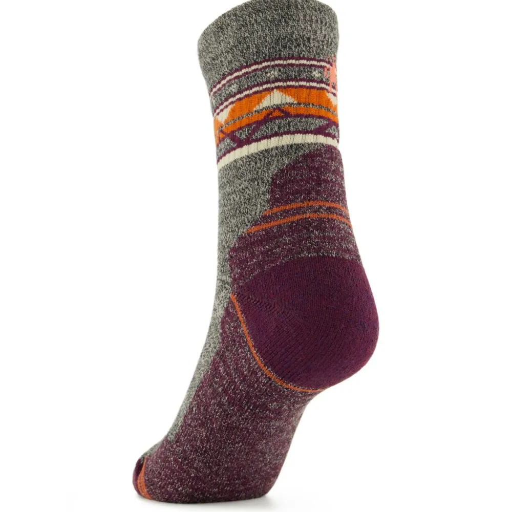 Smartwool - Women's Hike LT Cushion Zig Zag Valley Mid Crew - Wandersocken New