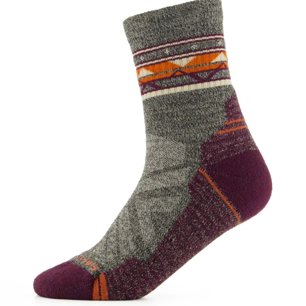 Smartwool - Women's Hike LT Cushion Zig Zag Valley Mid Crew - Wandersocken New