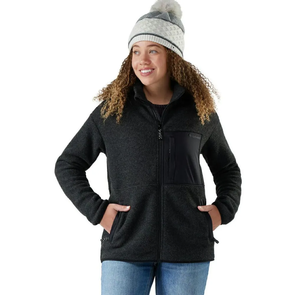- Woen' econd Cut Feece Jacket - Feecejacke < Smartwool Hot