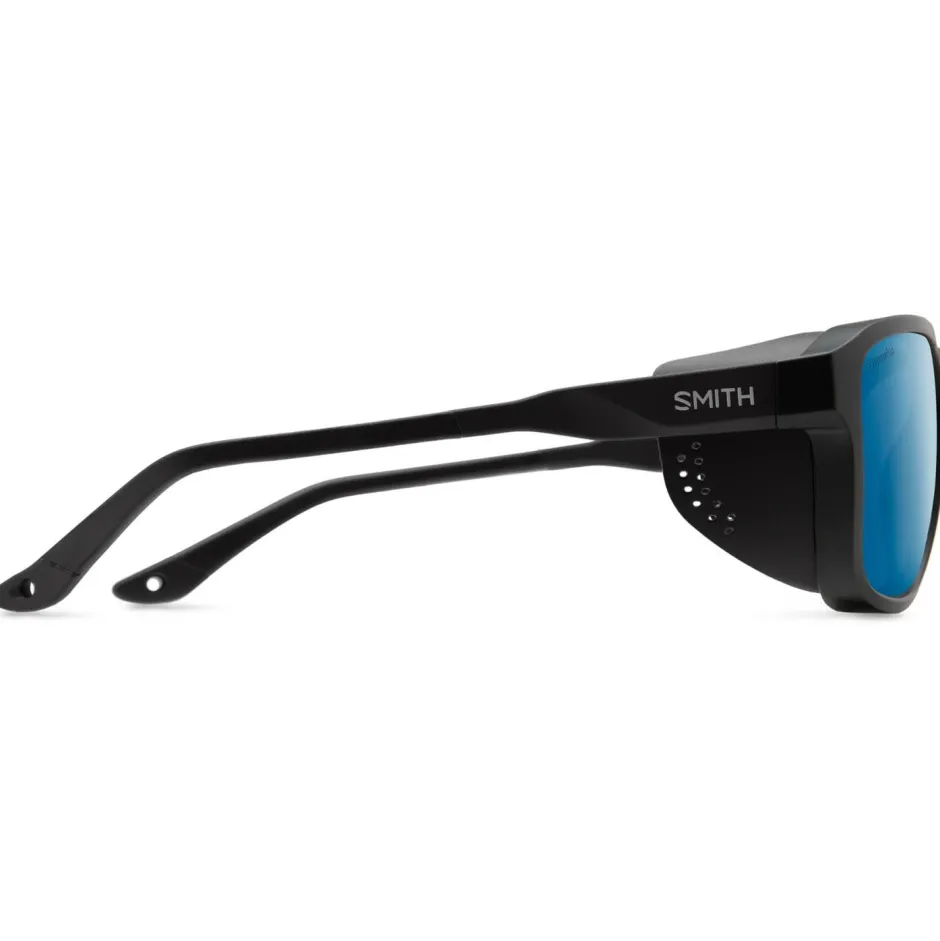Smith Hochtourenbekleidung|Brillen-- Embark ChromaPop Polarized Mirror Cat. 3 VLT 14% - Gletscherbrille Matte Black
