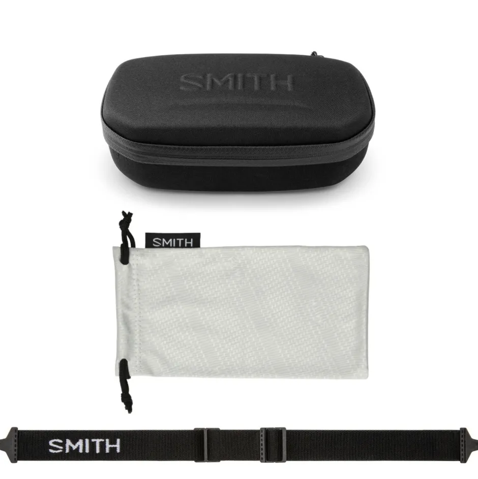 Smith Hochtourenbekleidung|Brillen-- Embark ChromaPop Polarized Mirror Cat. 3 VLT 14% - Gletscherbrille Matte Black