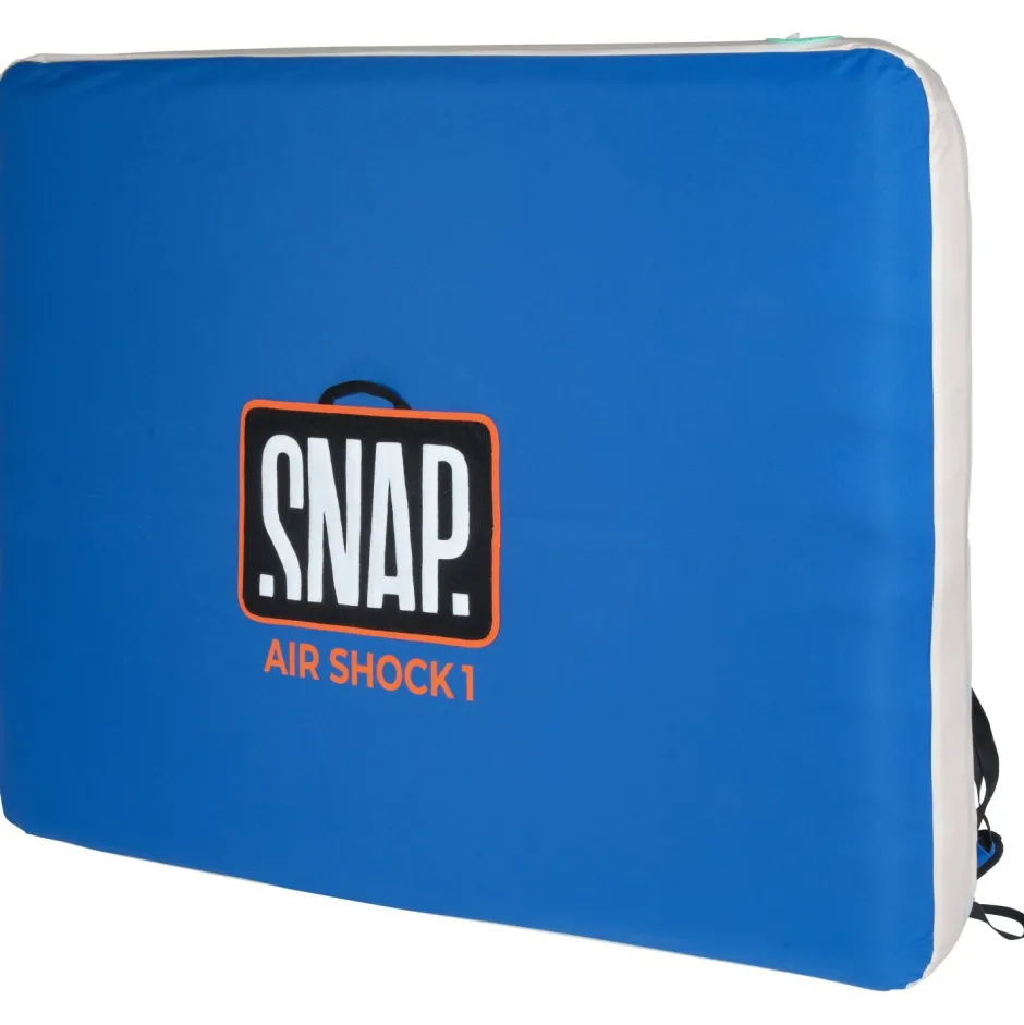 Snap Crashpads-- Air Shock 1 + Pump - Crashpad Deep Water
