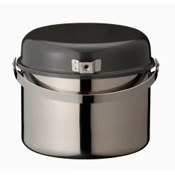 Snow Peak Outdoor-Küche|Töpfe & Geschirr-- Heavy Duty Multi-Purpose Cook Set I - Kochset Stainless Steel /Black