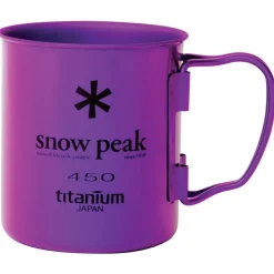 Snow Peak Trekkingausrüstung|Outdoor-Küche-- Titanium Single Cup - Tasse