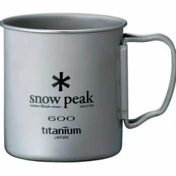 Snow Peak Trekkingausrüstung|Outdoor-Küche-- Titanium Single Cup - Tasse