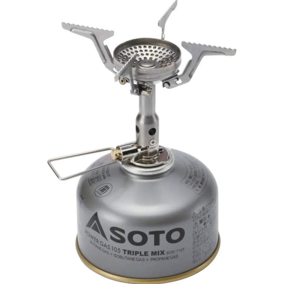 Soto Trekkingausrüstung|Outdoor-Küche-- Amicus (Ohne Anzünder) - Gaskocher