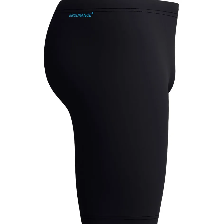 Speedo Bademode-- HyperBoom V-Cut Jammer - Badehose Black / Alfalfa Green