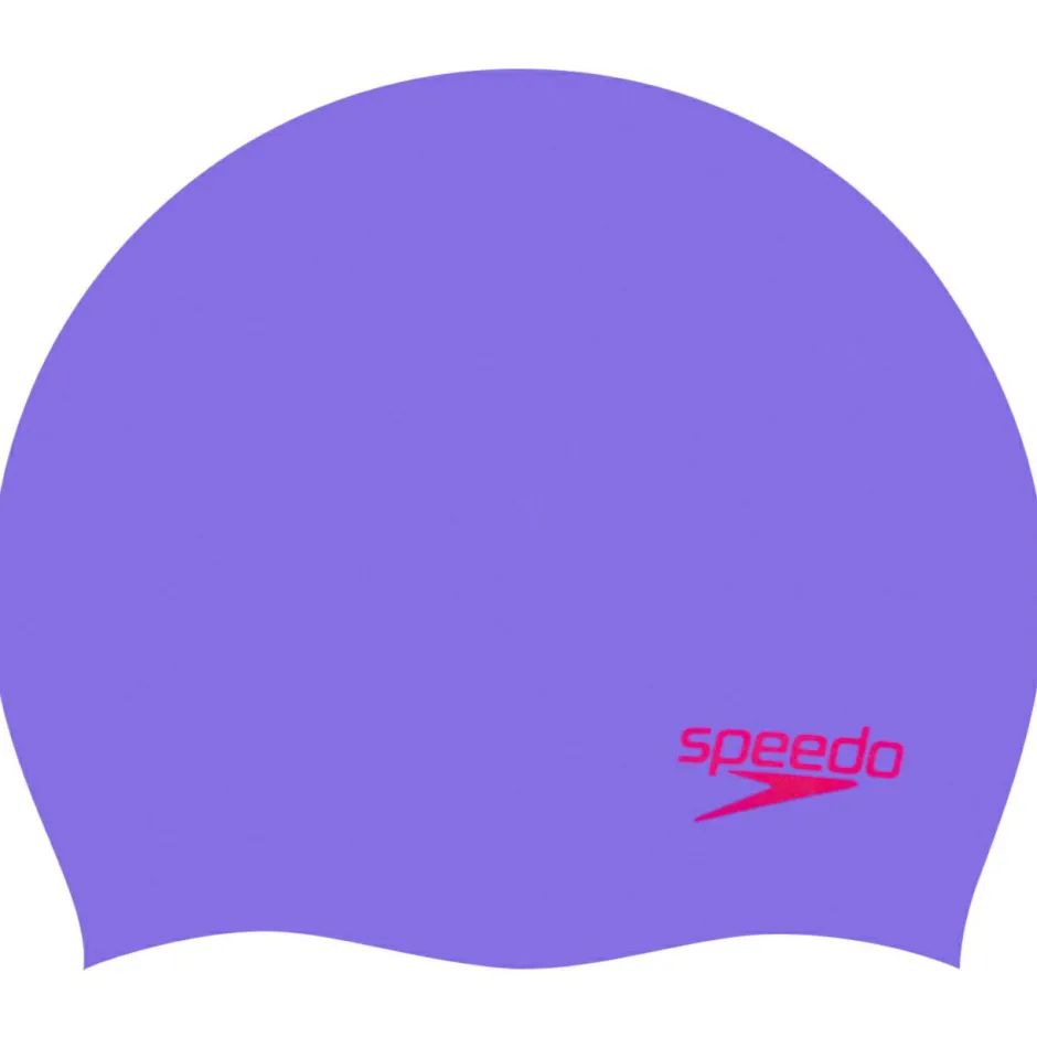 Speedo Schwimm- & Strandzubehör|Badekappen-- Plain Moulded Silicone Cap Junior - Badekappe