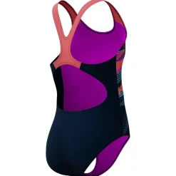 Speedo - Kid's Digi Placement Splashback - Badeanzug Margarita Pink / Anthracite Sale