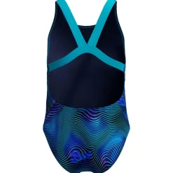 Speedo - Kid's Print Leaderback One Piece - Badeanzug