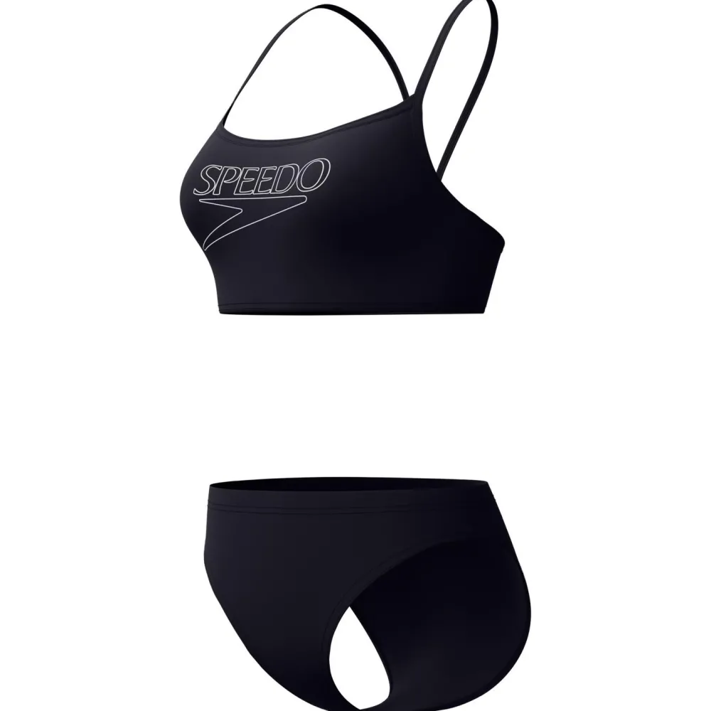Speedo - Women's Endurance+ Logo Thin Strap Two Piece - Bikini Hot