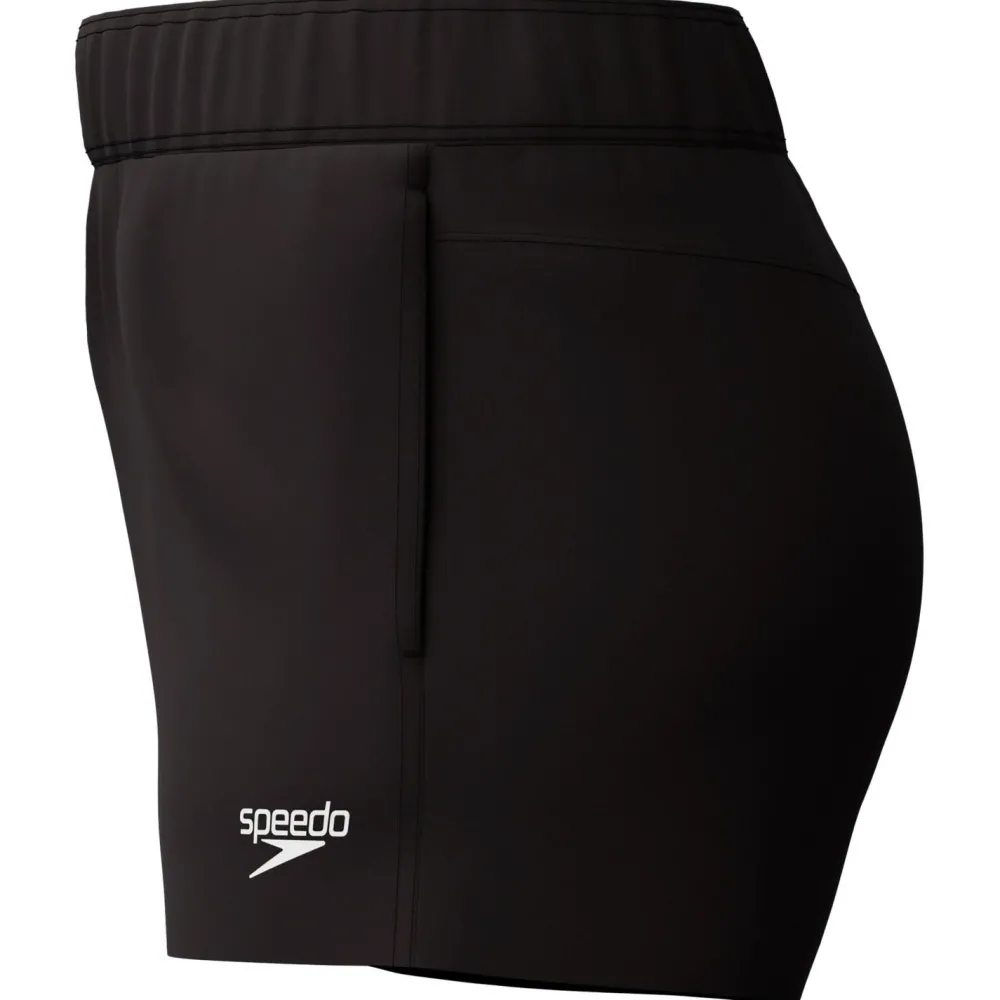 Speedo - Women's Essentials Swim Short - Boardshorts Black New
