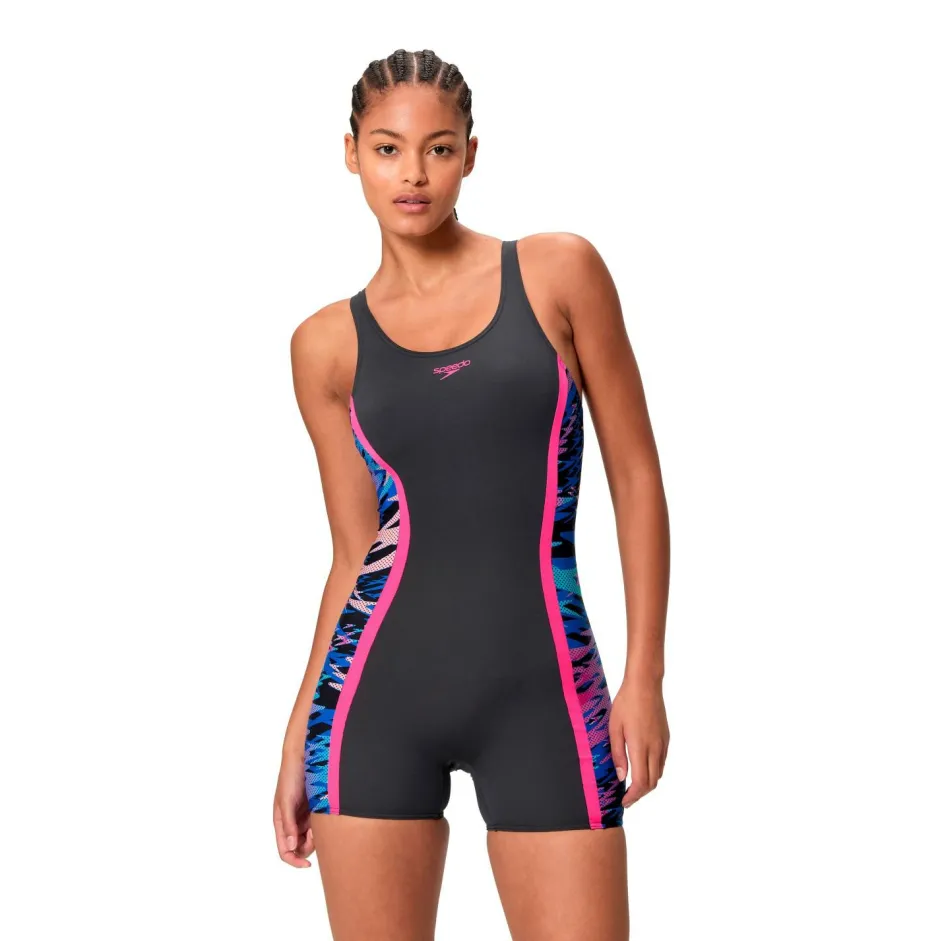 Speedo - Women's Hyperboom Splice Muscleback Legsuit - Badeanzug