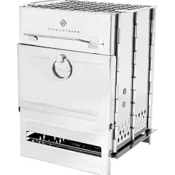 Stabilotherm - Wood Stove Tower 1 - Trockenbrennstoffkocher Stainless Steel Discount