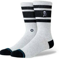 Stance Socken|Socken-- Boyd Skull Crew - Multifunktionssocken Heather Grey