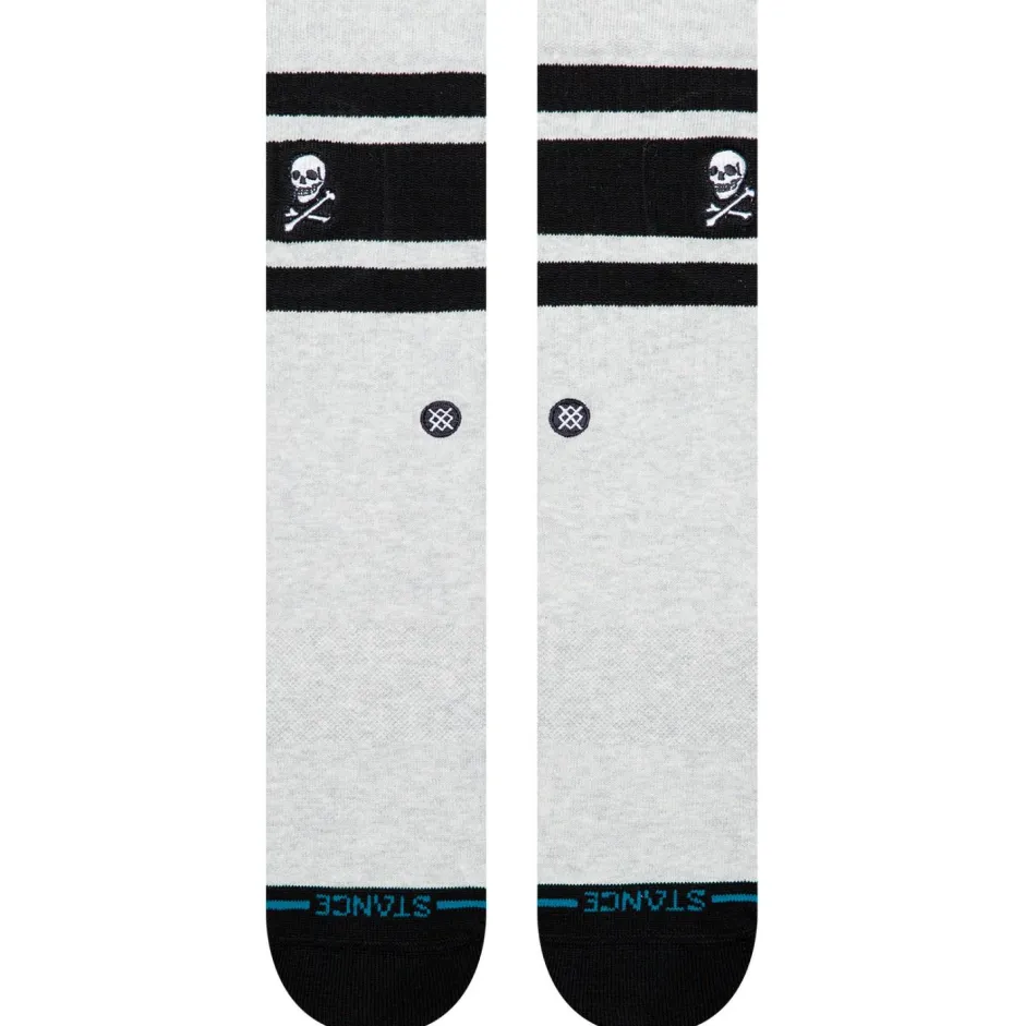 Stance Socken|Socken-- Boyd Skull Crew - Multifunktionssocken Heather Grey