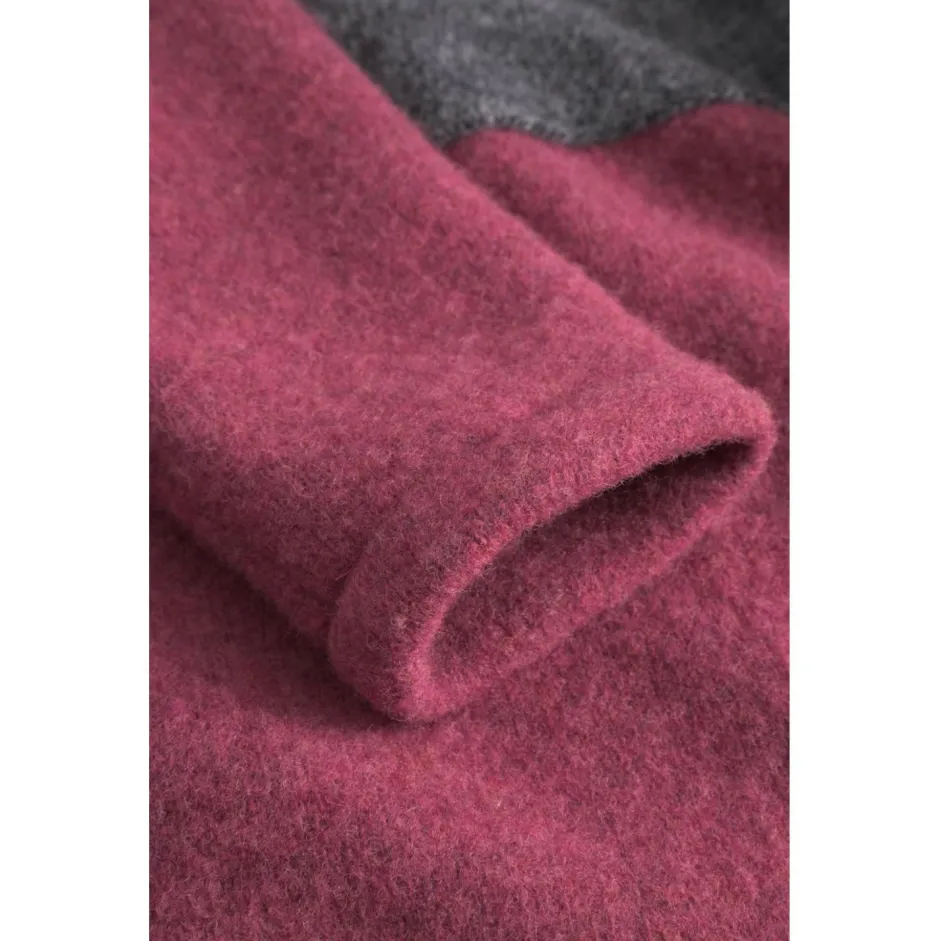 STAPF Jacken|Alltagsbekleidung-- Women's Mina - Zip-Hoodie Steinkohle / Clematis