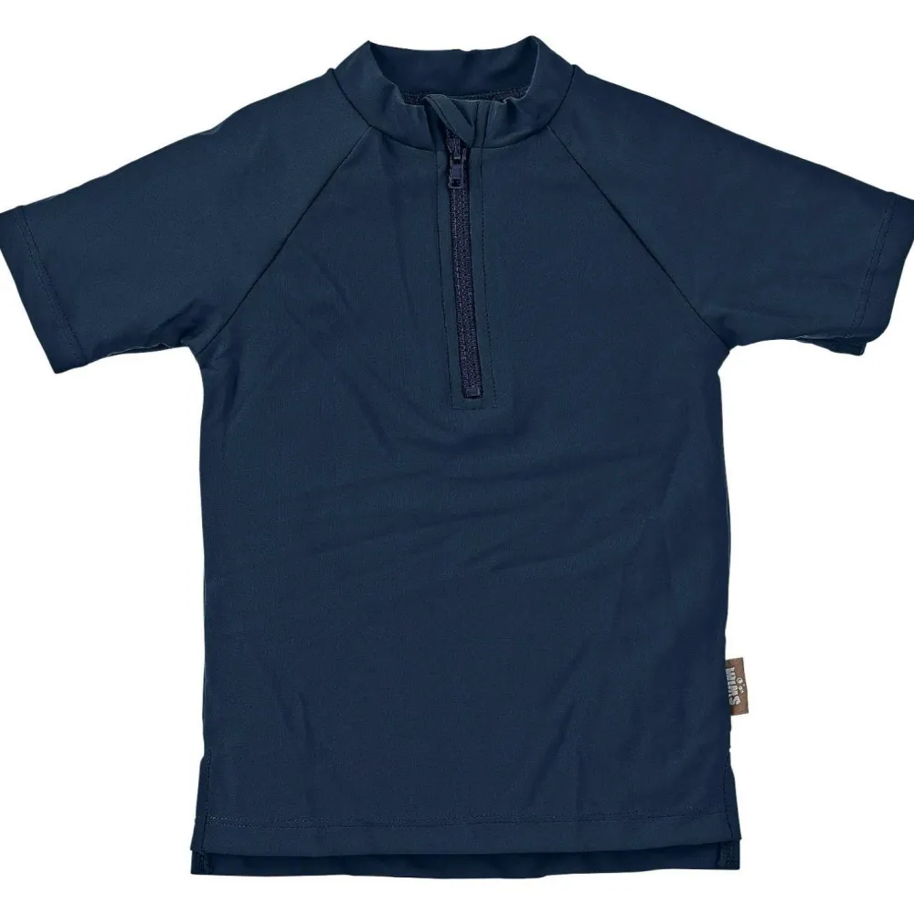 - Kid's Kurzarm-Schwimmshirt Half Zip - Lycra < Sterntaler New