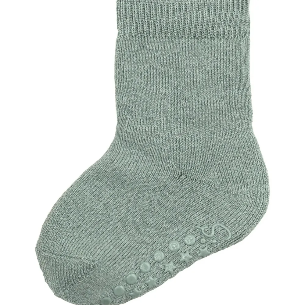 Sterntaler - Kid's ABS Woll-Socken Uni - Hüttenschuhe Best