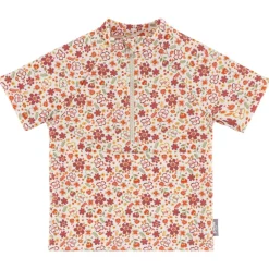 Sterntaler - Kid's Badeshirt Kurzarm Blumen - Lycra