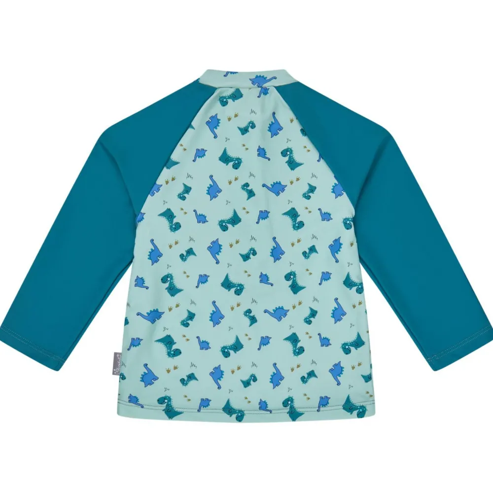 Sterntaler - Kid's Badeshirt Langarm Dino - Lycra Eisgrün Outlet