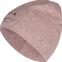 Sterntaler Alltagsbekleidung-- Kid's Beanie Katze - Mütze Rosa Melange