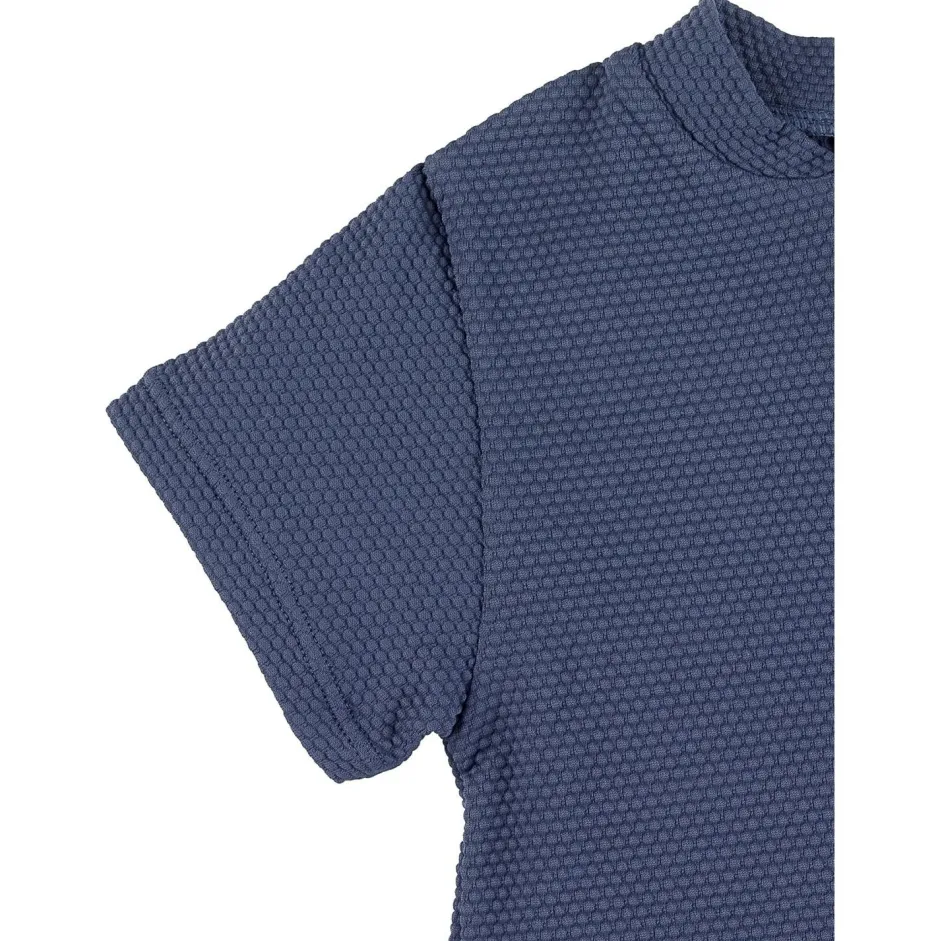 Sterntaler - Kid's Kurzarm-Schwimmshirt Struktur - Lycra