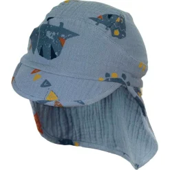 Sterntaler Caps|Kopfbedeckungen-- Kid's Schirmmütze Nacken Dinosaurier - Cap Grey Blue