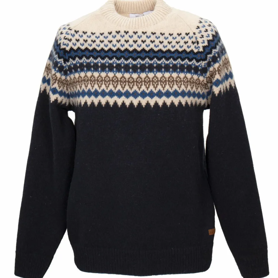 Su00e4tila Pullover & Hoodies|Wanderbekleidung-Sätila - Sarek Sweater - Wollpullover