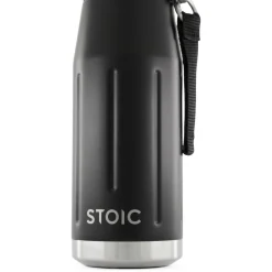 Stoic Trinkflaschen|Trekkingausrüstung-- HeladagenSt. Thermo Bottle Outdoor - Isolierflasche Black